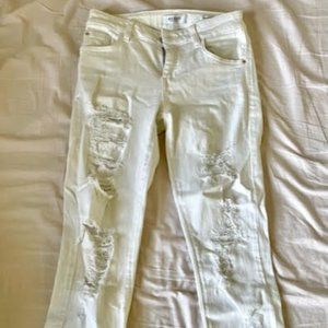 GUESS jeans (white super cute)